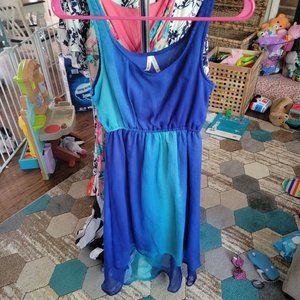 Sheer Hi-Low Dress